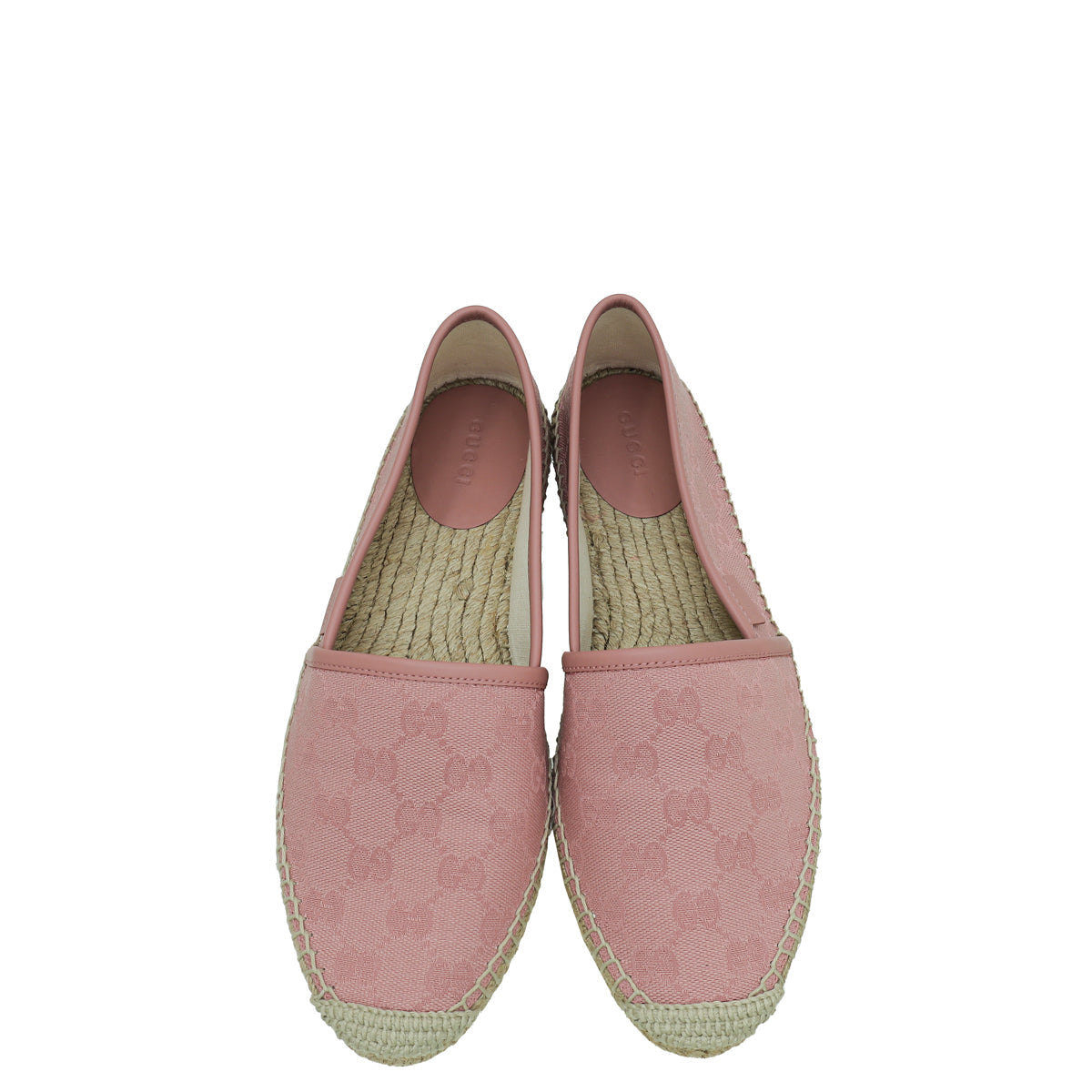 Gucci Pink GG Espadrille 38
