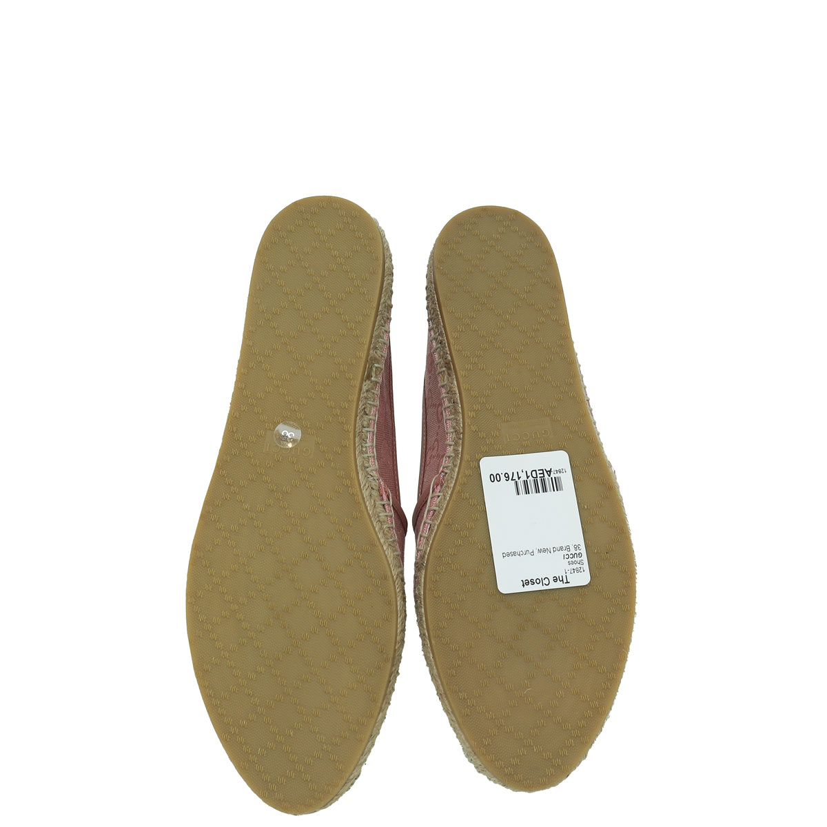 Gucci Pink GG Espadrille 38