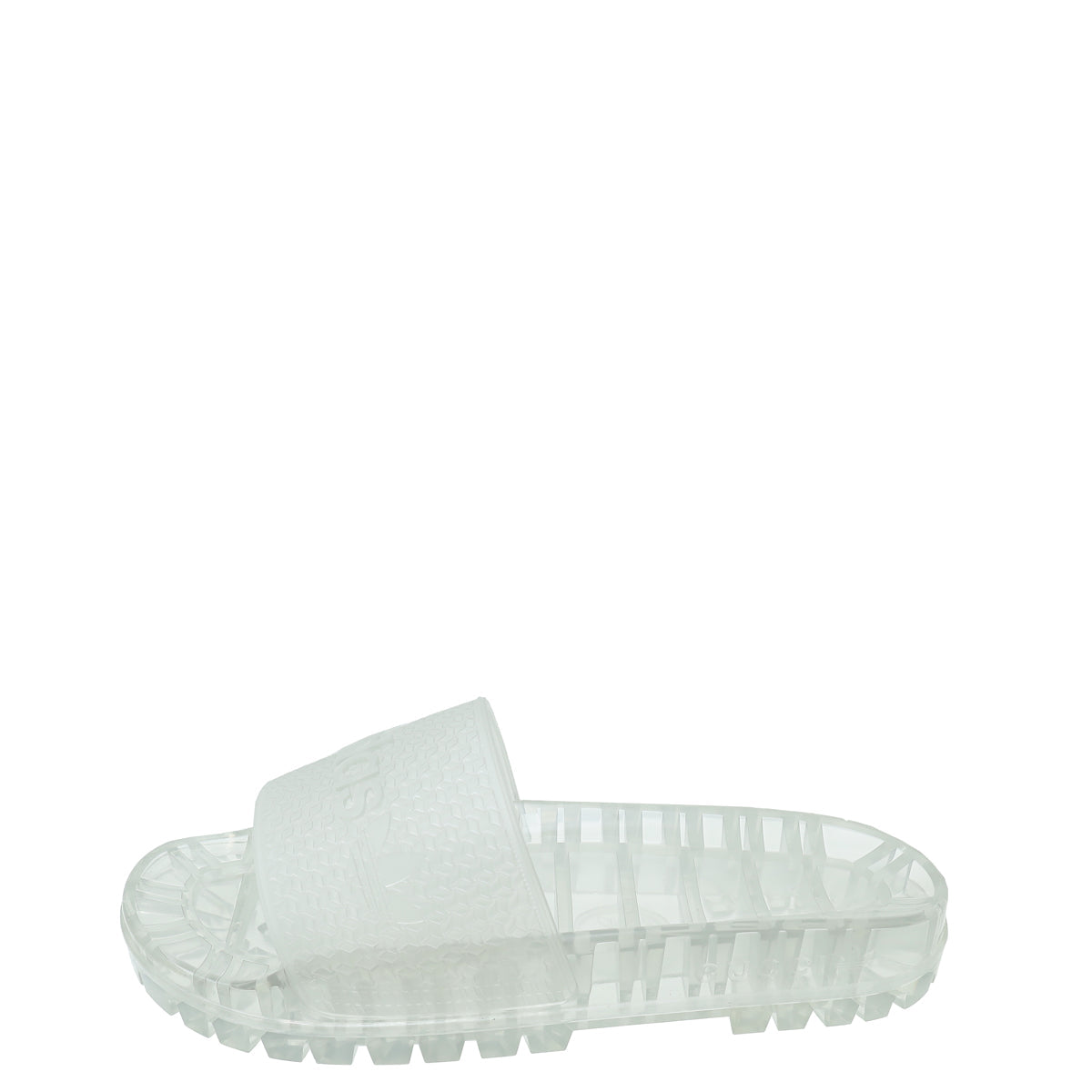 Gucci Clear x Adidas Adilette Rubber Slides 8