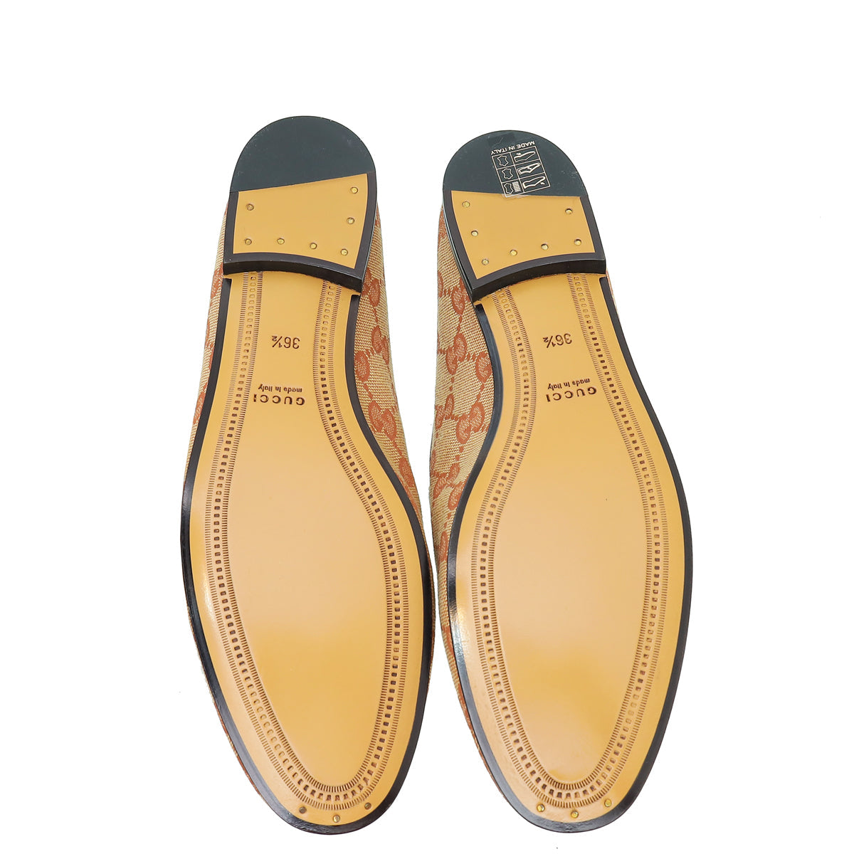 Gucci Bicolor GG Jordaan Loafer 36.5