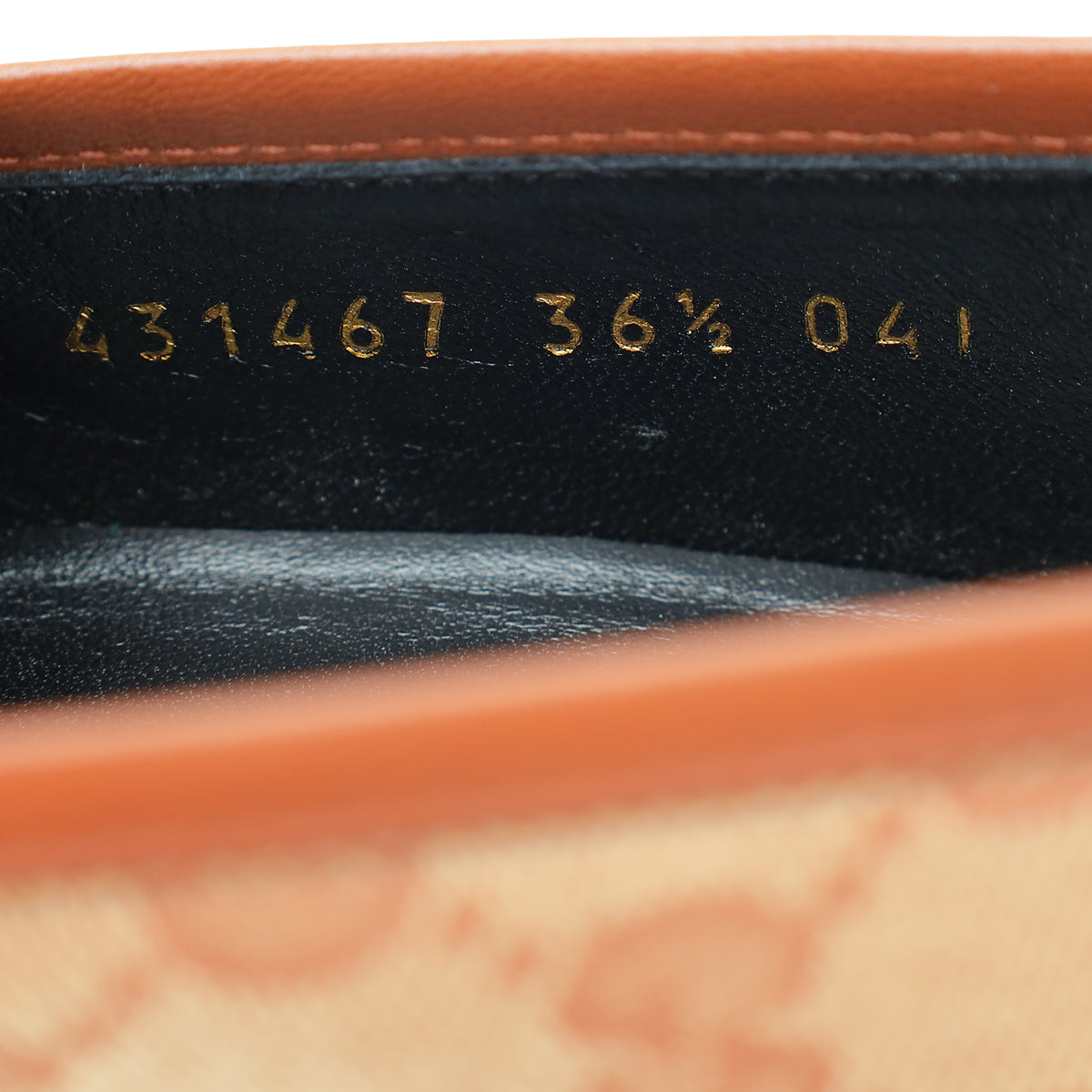 Gucci Bicolor GG Jordaan Loafer 36.5