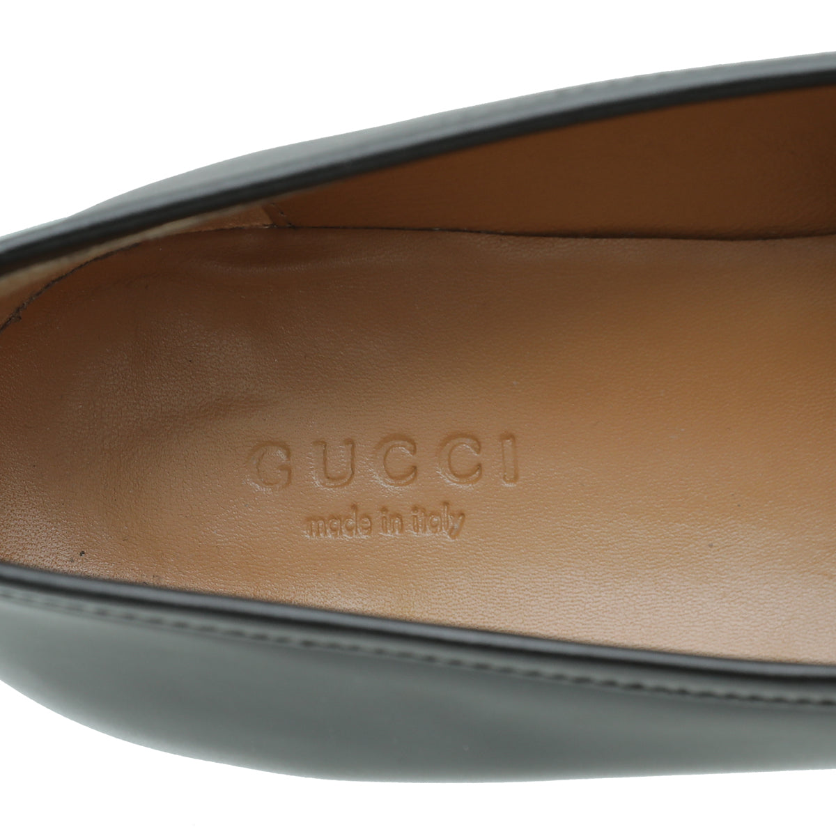 Gucci Black Jordaan Horsebit Loafer 39
