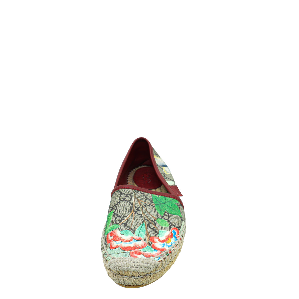 Gucci Multicolor GG Tian Print Flat Espadrille 35