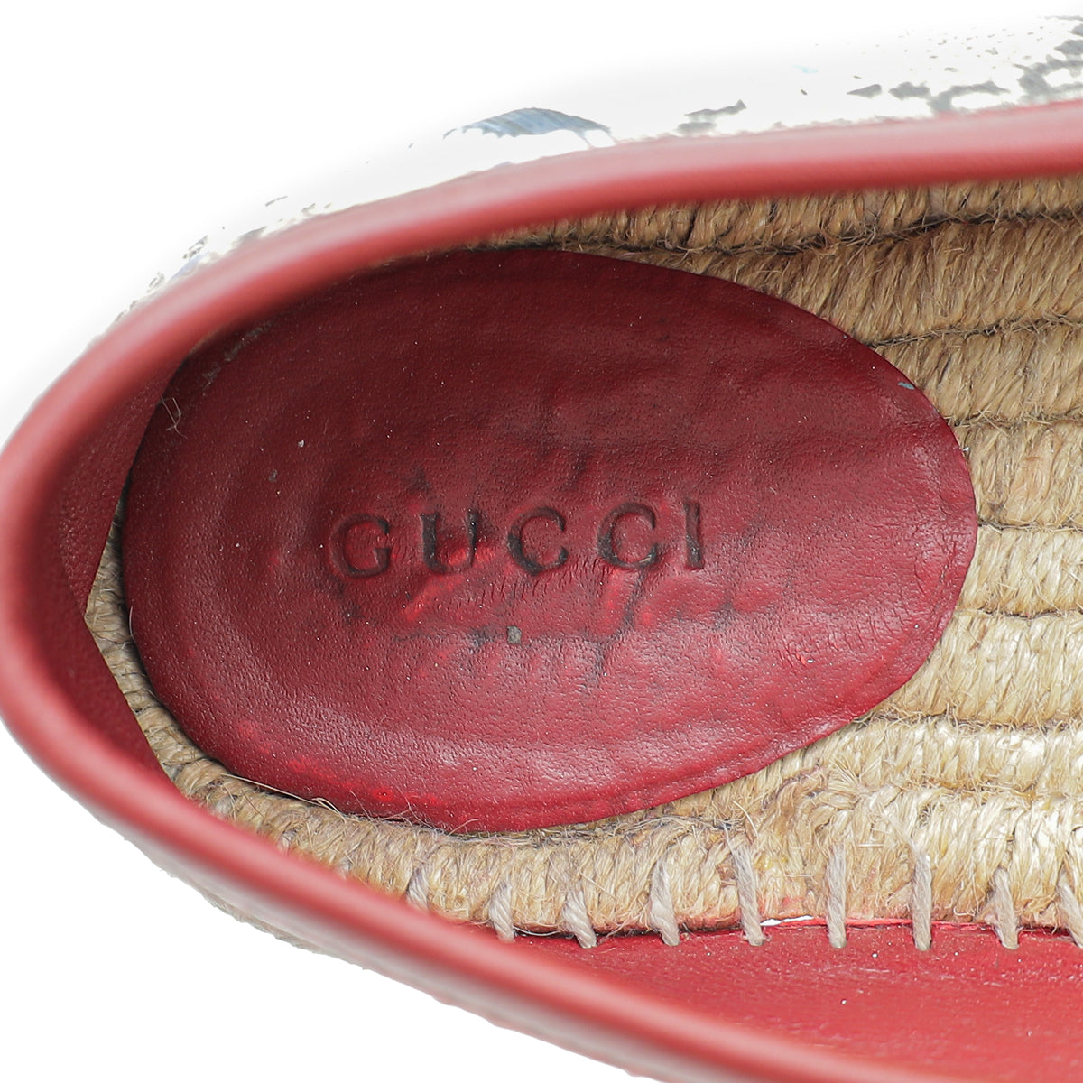 Gucci Multicolor GG Tian Print Flat Espadrille 35