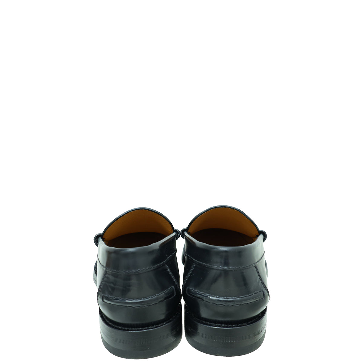 Gucci Black Interlocking G Loafer 37.5