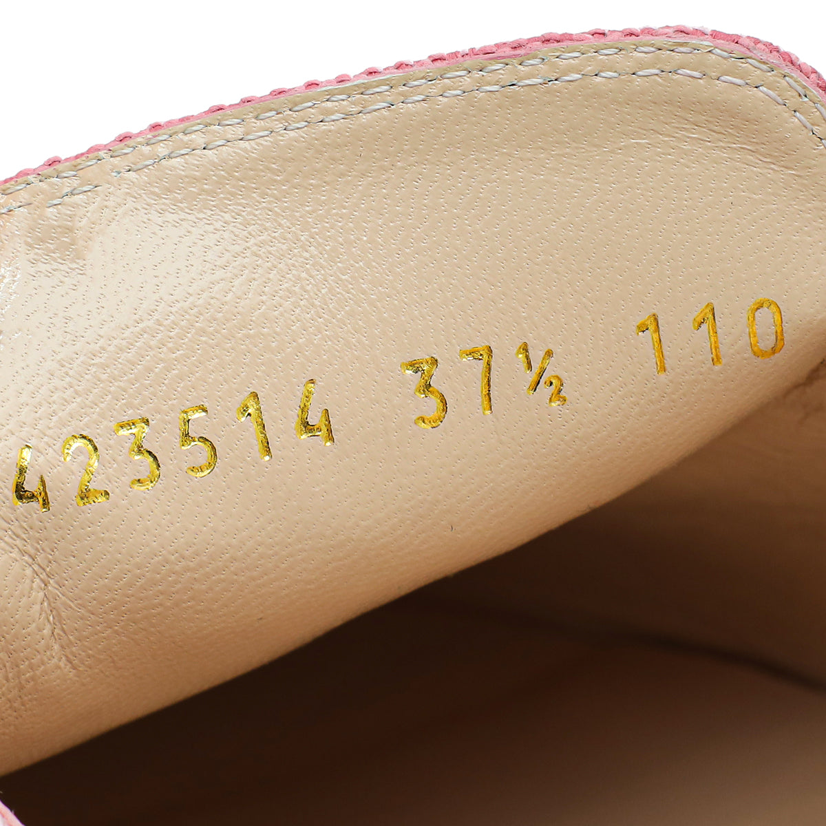 Gucci Pink GG Princetown Mules 37.5
