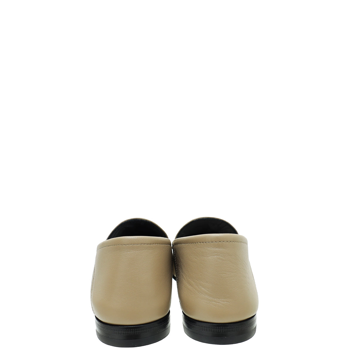 Gucci Taupe Horsebit Loafer 38