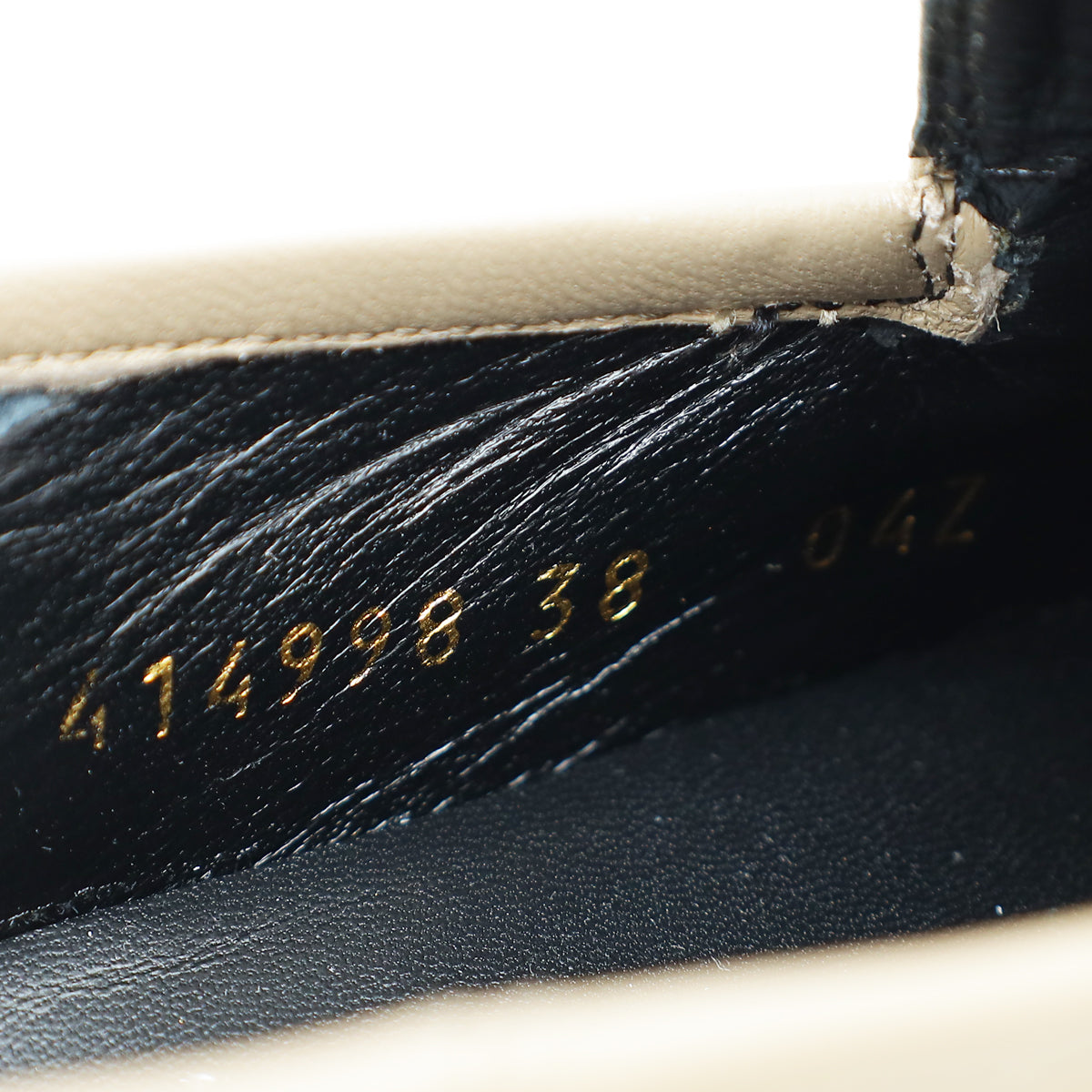 Gucci Taupe Horsebit Loafer 38