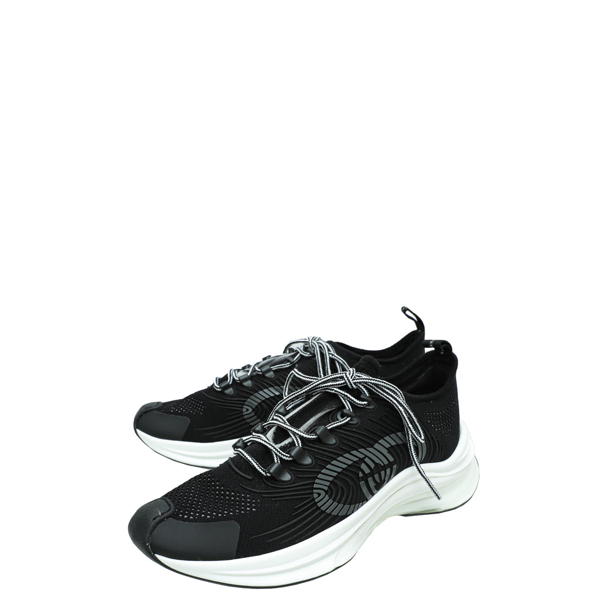 Gucci Black GG Run Men's Sneaker 41