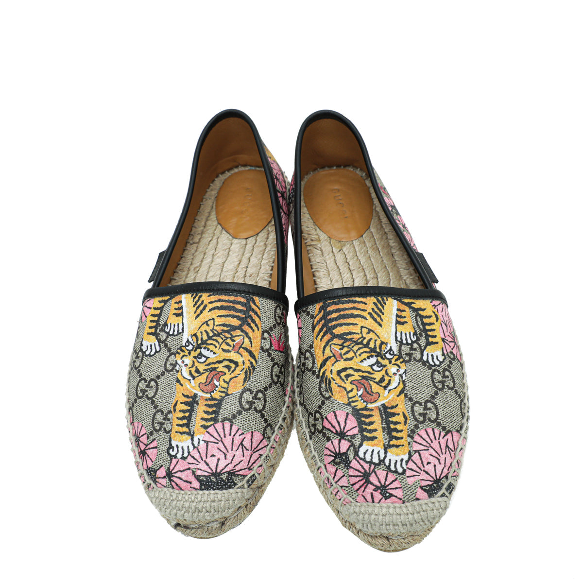 Gucci Multicolor Supreme Bengal Espadrilles 38