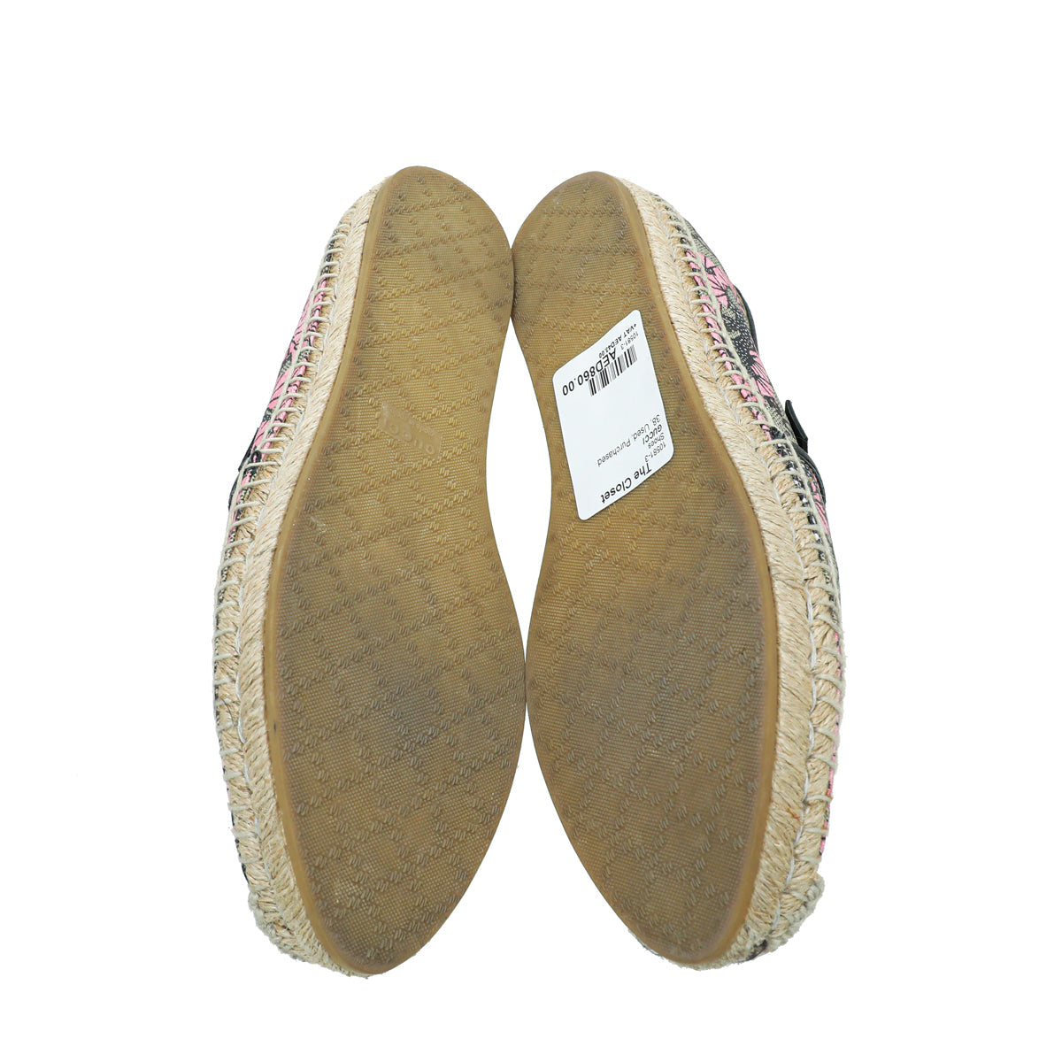 Gucci Multicolor Supreme Bengal Espadrilles 38