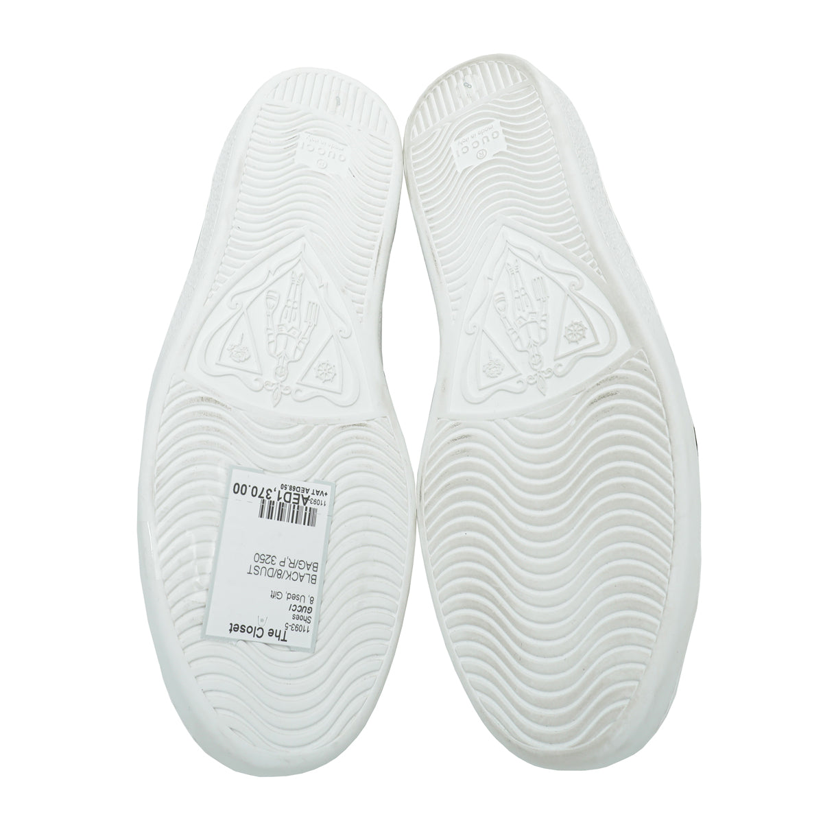 Gucci Black GG Supreme Ace Tigers Sneaker 8