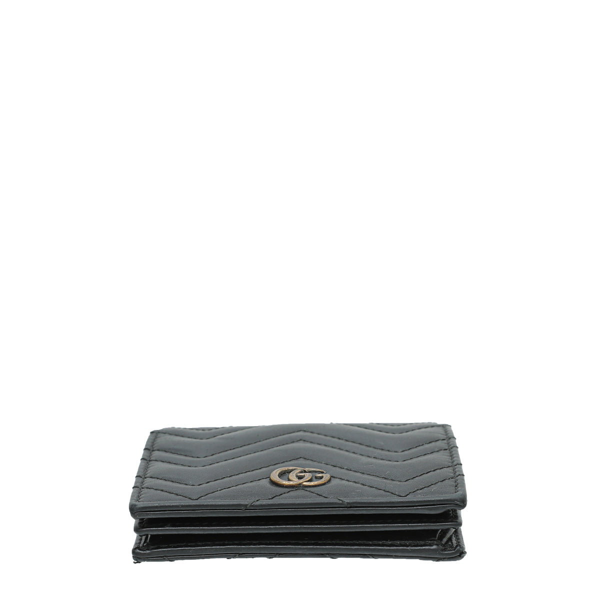 Gucci Black GG Marmont Card Case