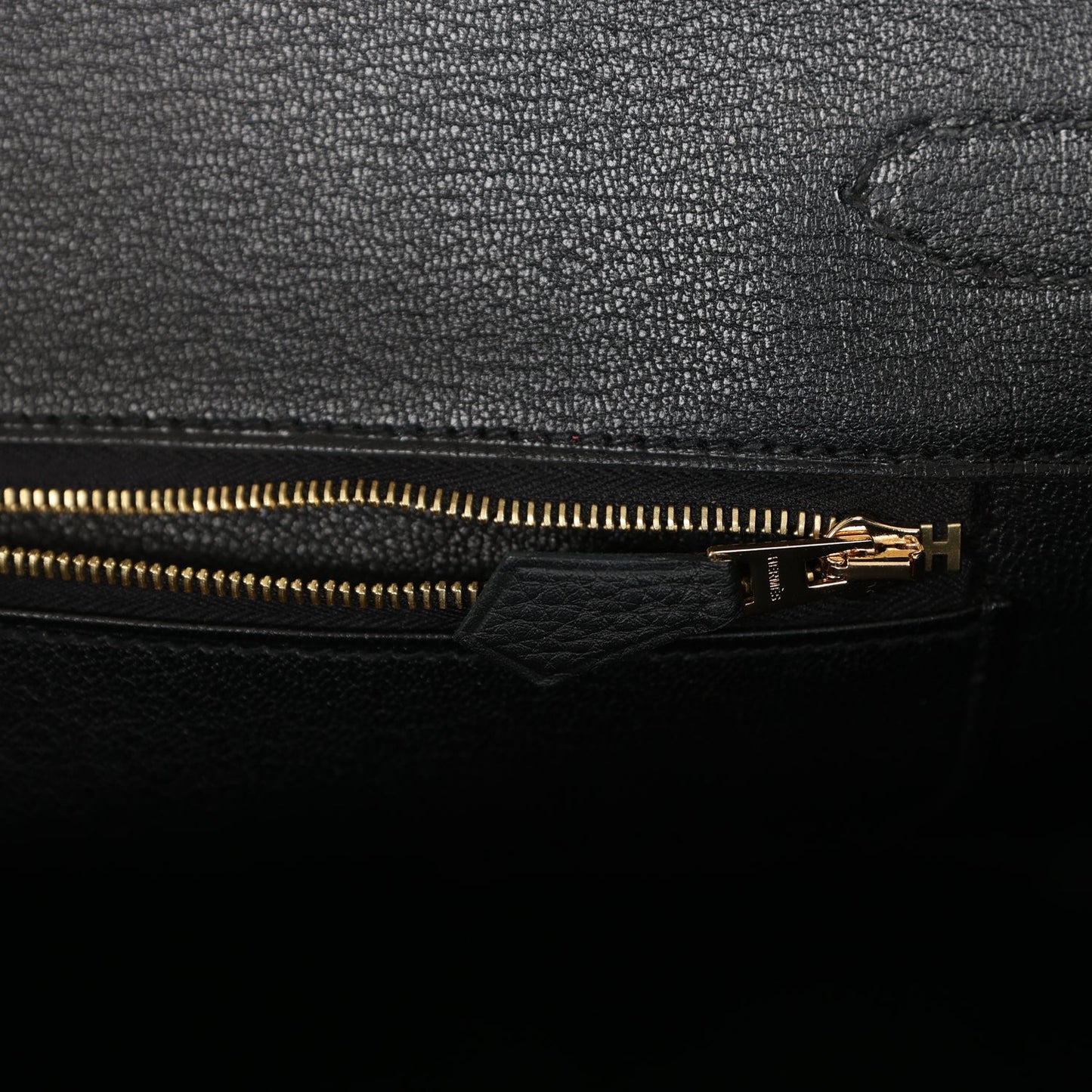 Hermes Birkin 35 Black Togo Gold Hardware