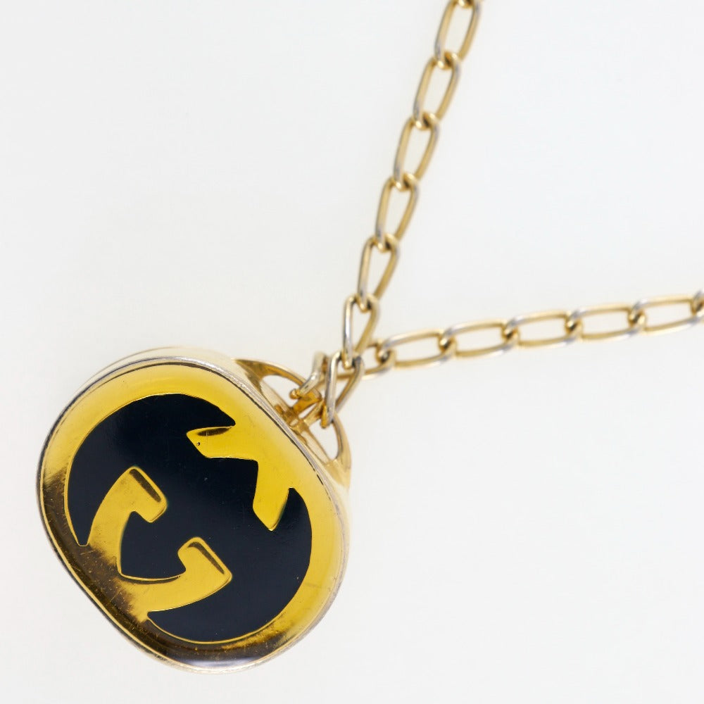 GUCCI Necklace Plated Gold gold rocket mens(Unisex) Used