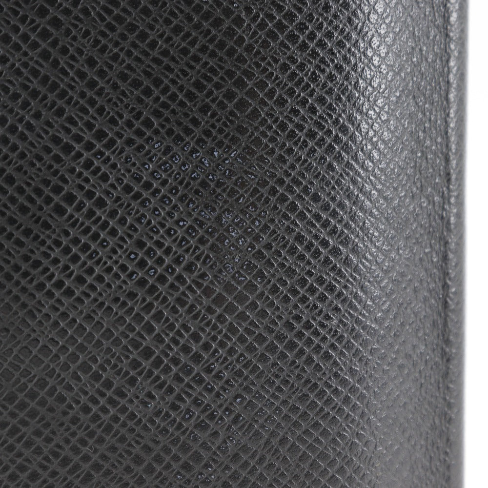 LOUIS VUITTON Bill Compartment M31002 Taiga black Porto Cartes Crdit