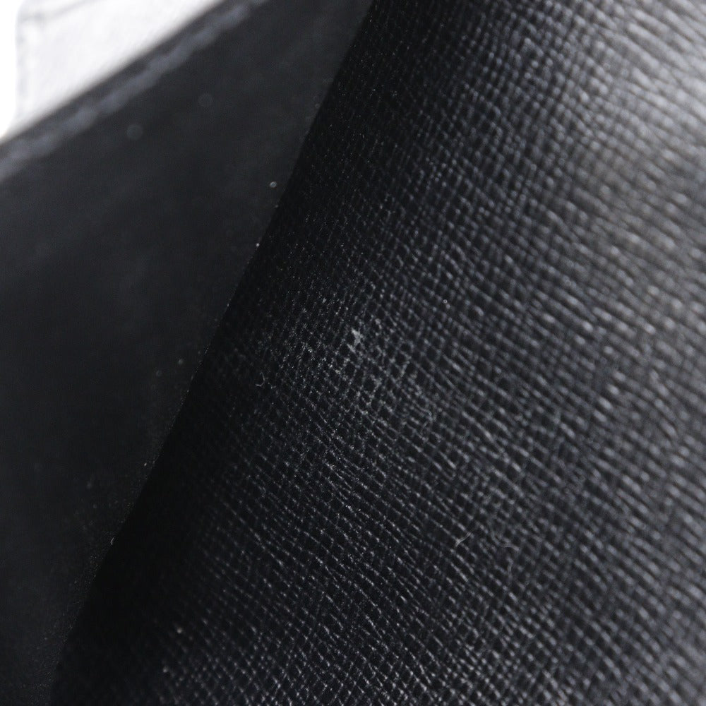 LOUIS VUITTON Bill Compartment M31002 Taiga black Porto Cartes Crdit