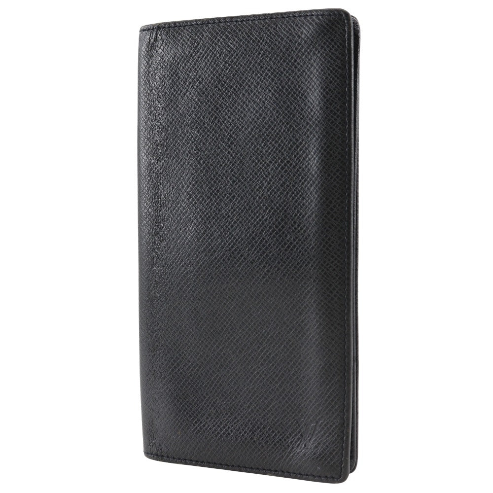 LOUIS VUITTON Bill Compartment M31002 Taiga black Porto Cartes Crdit