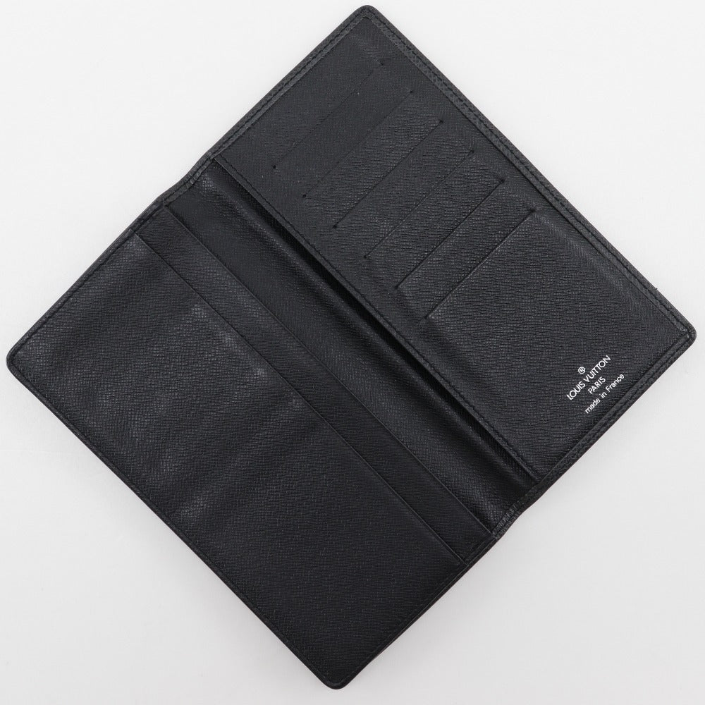 LOUIS VUITTON Bill Compartment M31002 Taiga black Porto Cartes Crdit