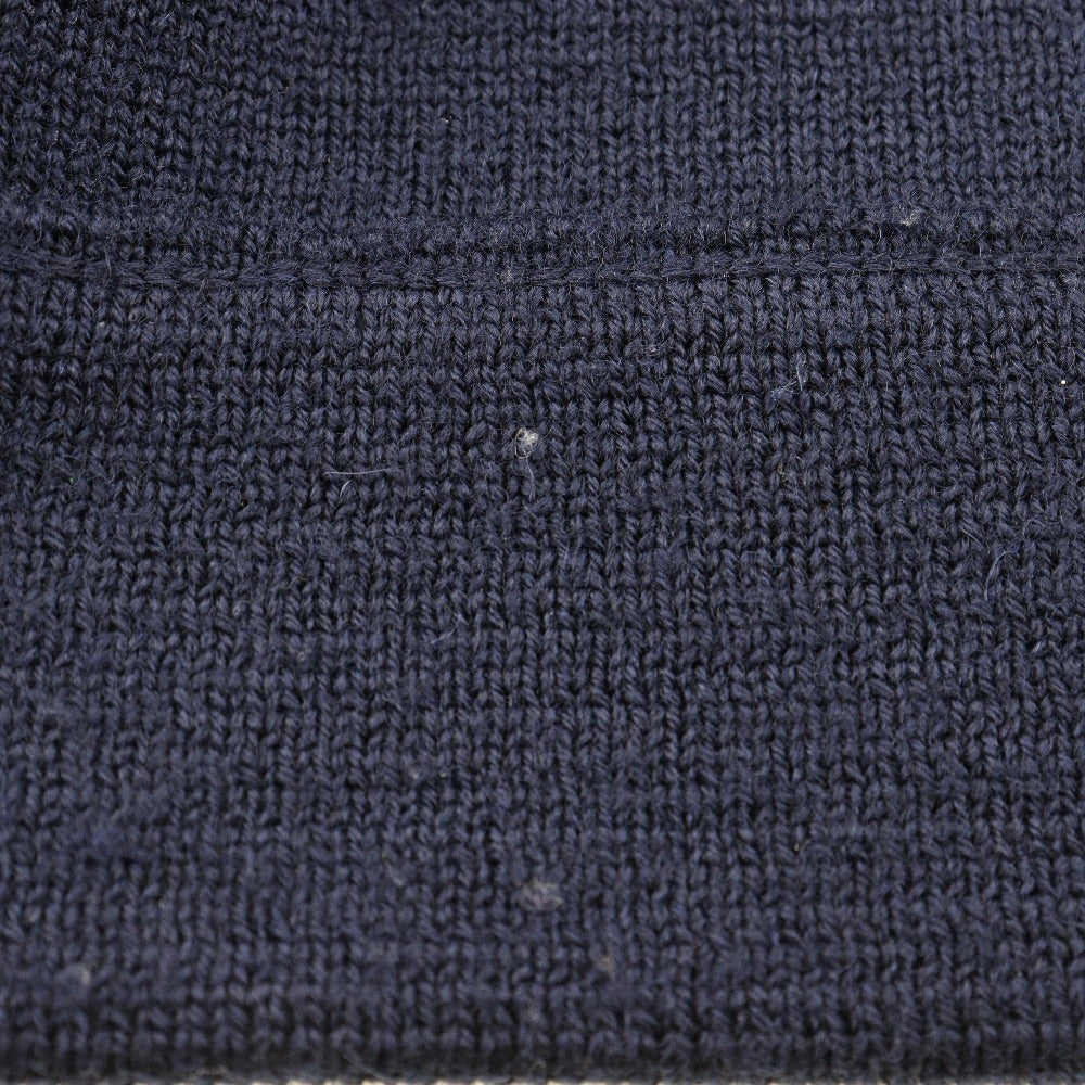 GUCCI sweater cotton Navy Zip up mens XL Used