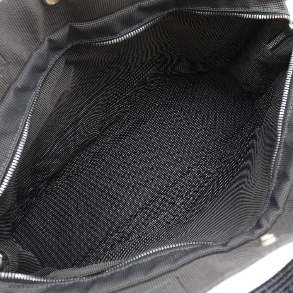 HERMES Tote Bag Nylon canvas gray Her LineMM mens(Unisex) Used