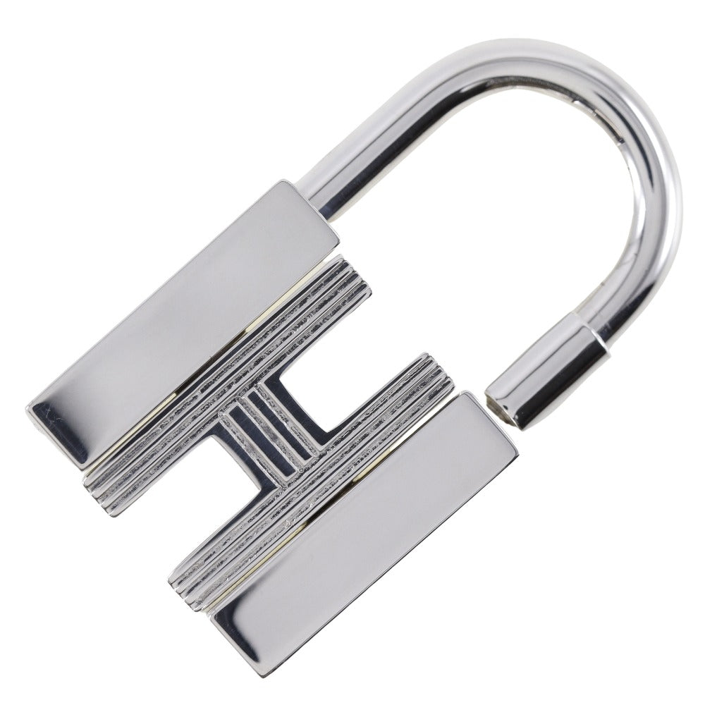 HERMES Cadena metallic Silver Women Used