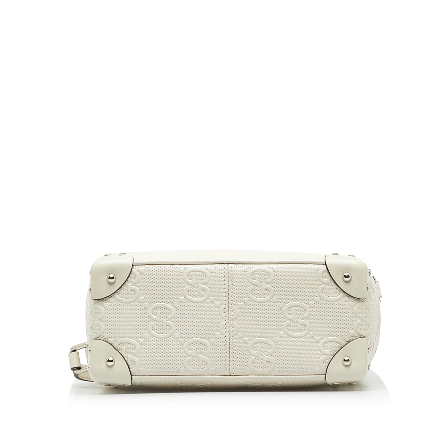 GUCCI GG Embossed Perforated Square Bag