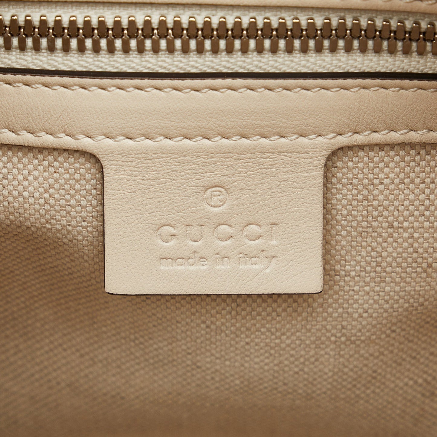 GUCCI GG Embossed Perforated Square Bag