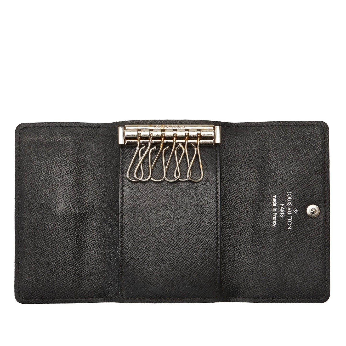 LOUIS VUITTON Damier Graphite 6 Key Holder