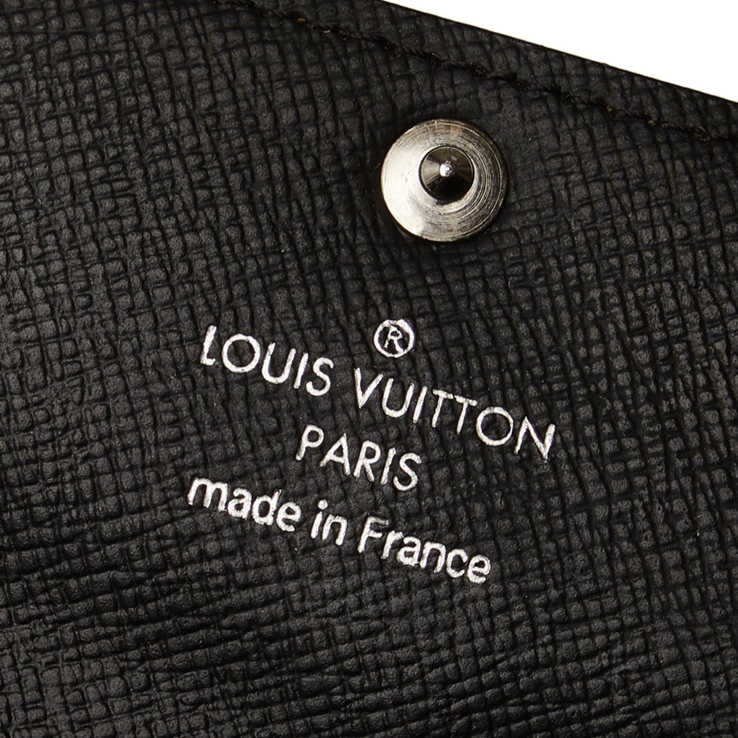 LOUIS VUITTON Damier Graphite 6 Key Holder
