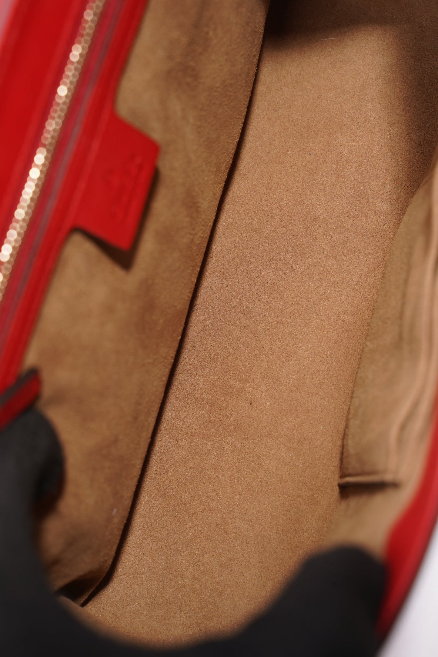 Gucci Padlock Pink / Red Leather