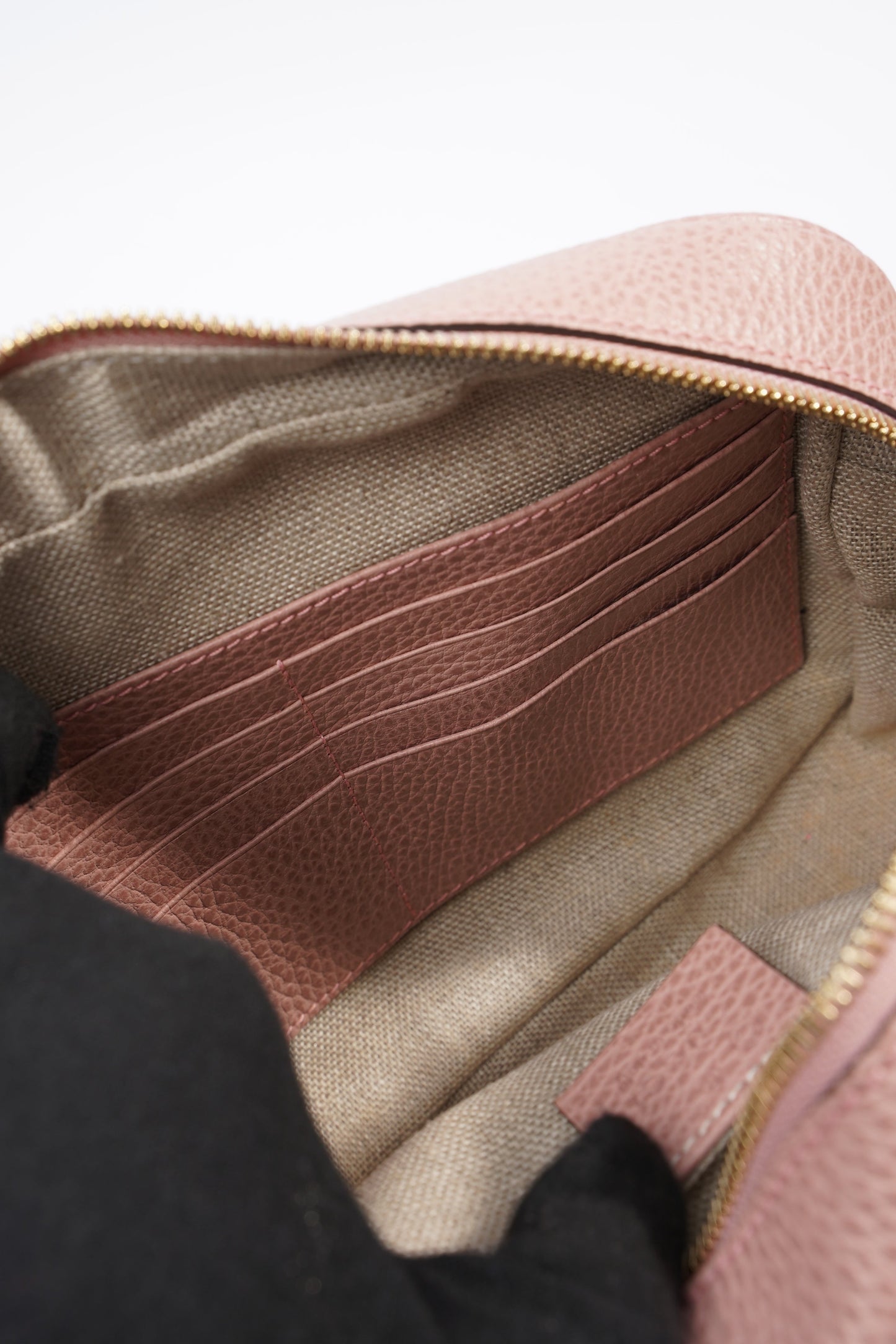Gucci Bree Supreme / Pink Canvas
