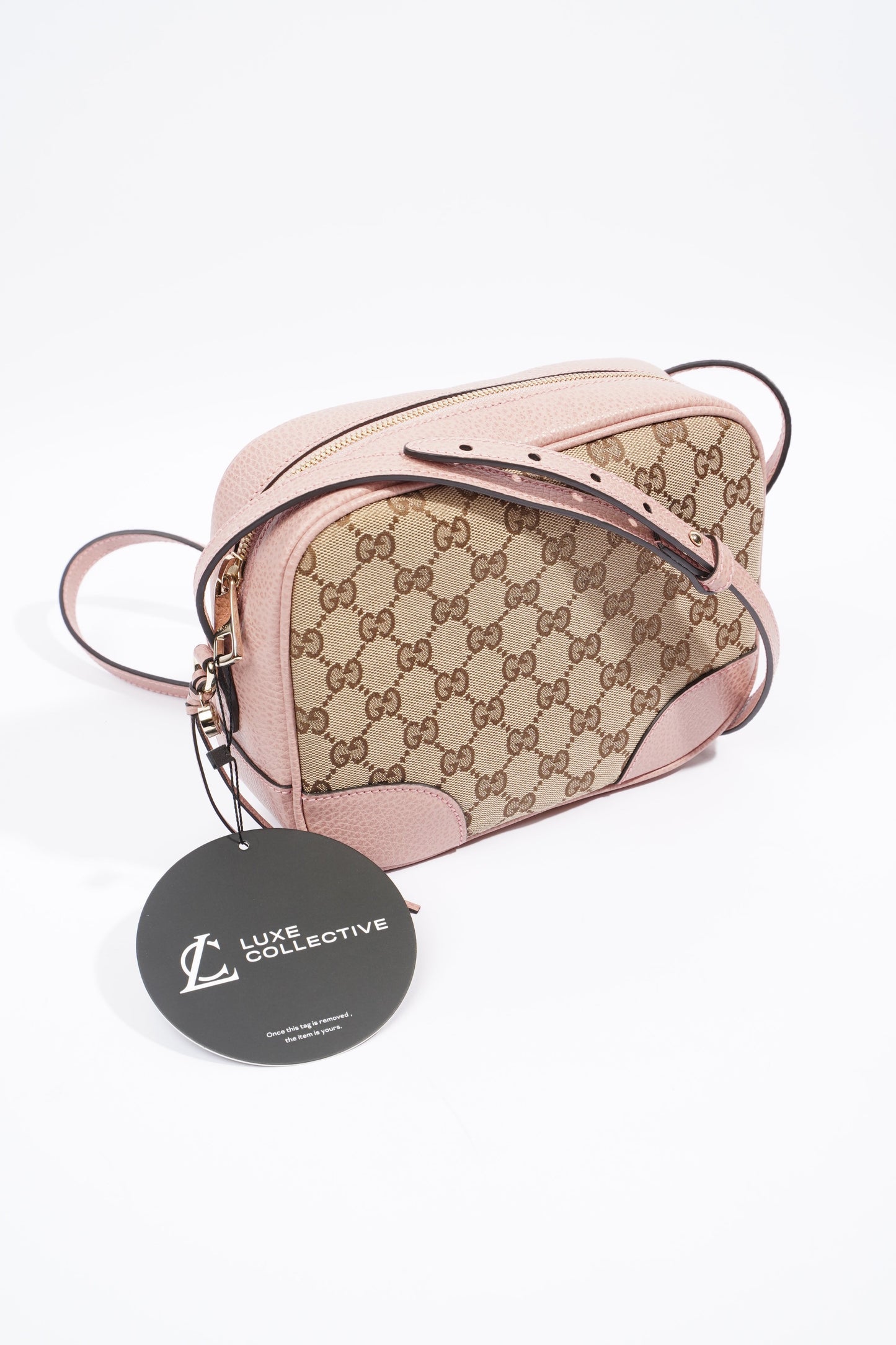 Gucci Bree Supreme / Pink Canvas
