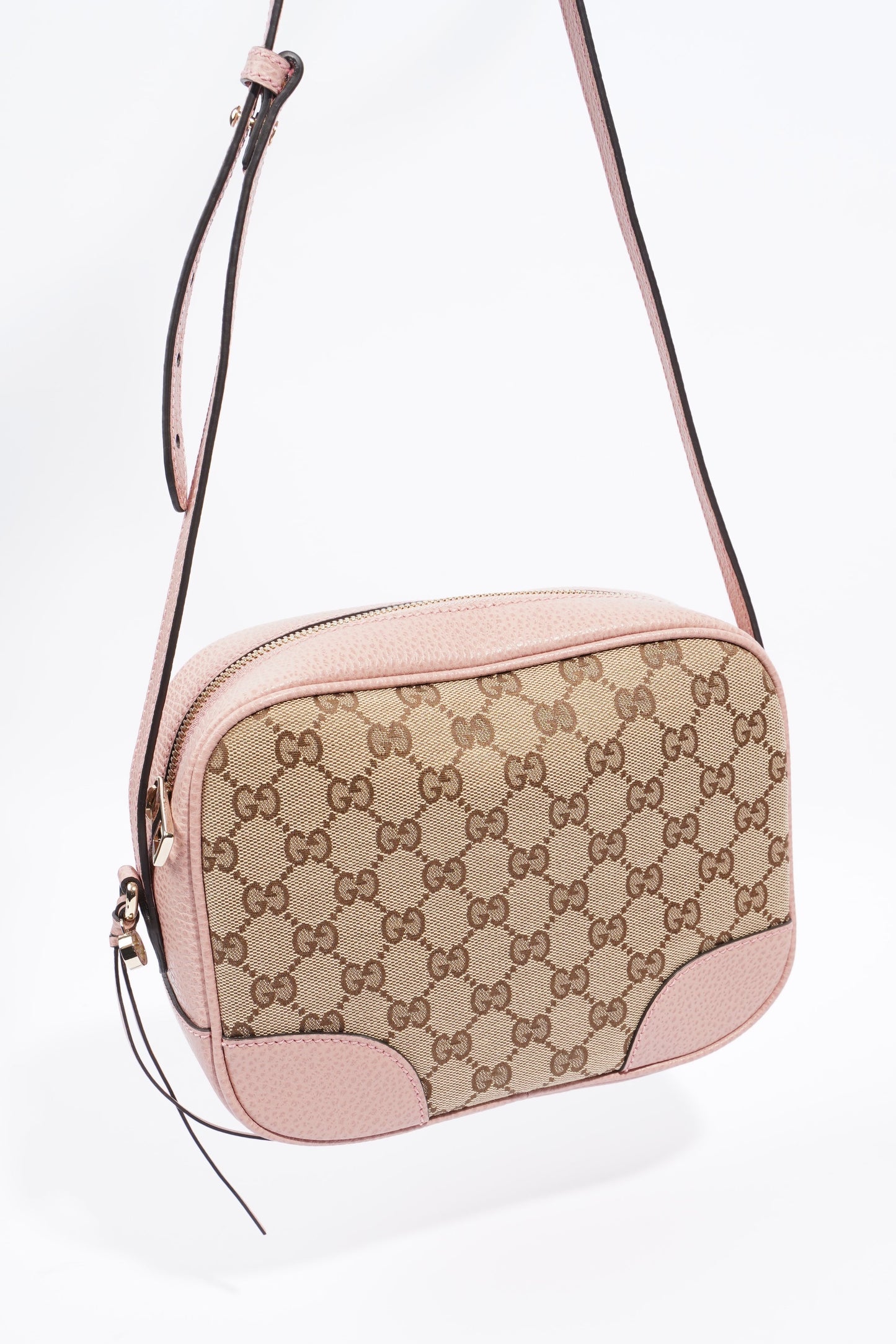 Gucci Bree Supreme / Pink Canvas