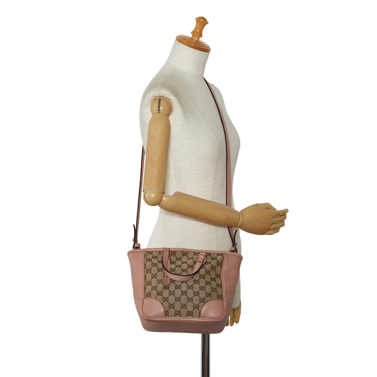 GUCCI GG Canvas Bree Satchel