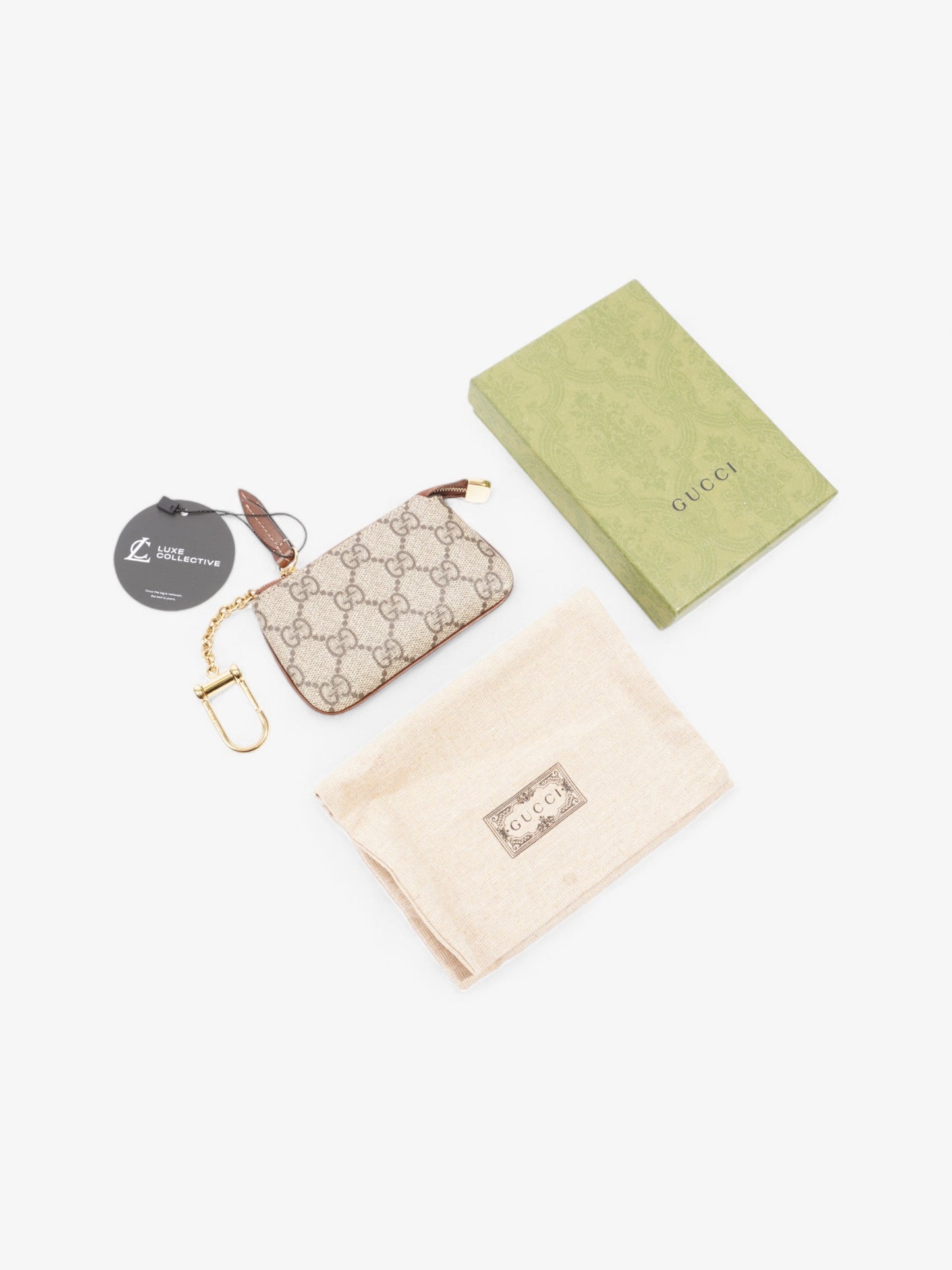 Gucci Coin Purse GG Supreme Coated Canvas