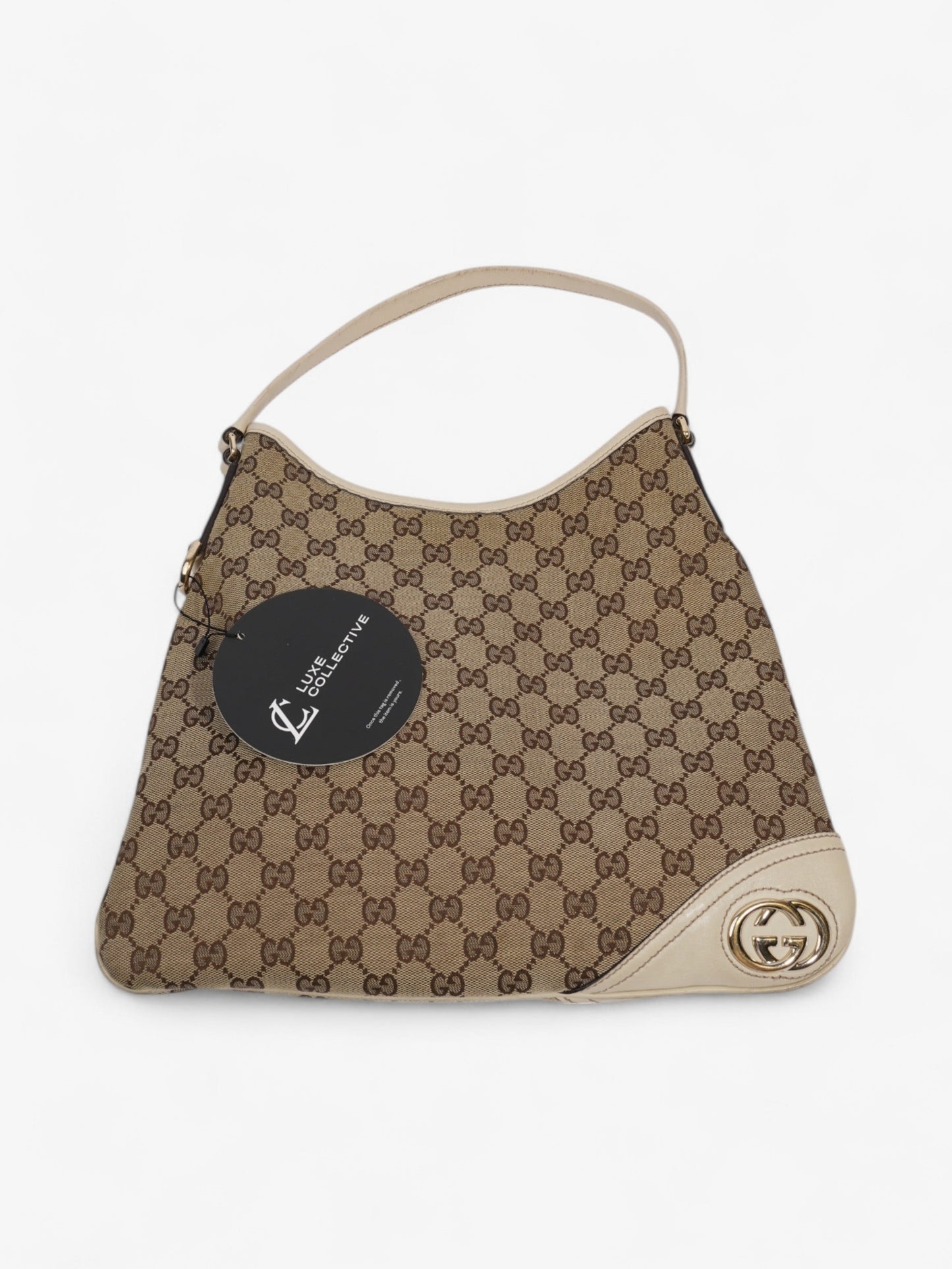 Gucci Shoulder Bag GG Supreme / Beige Canvas