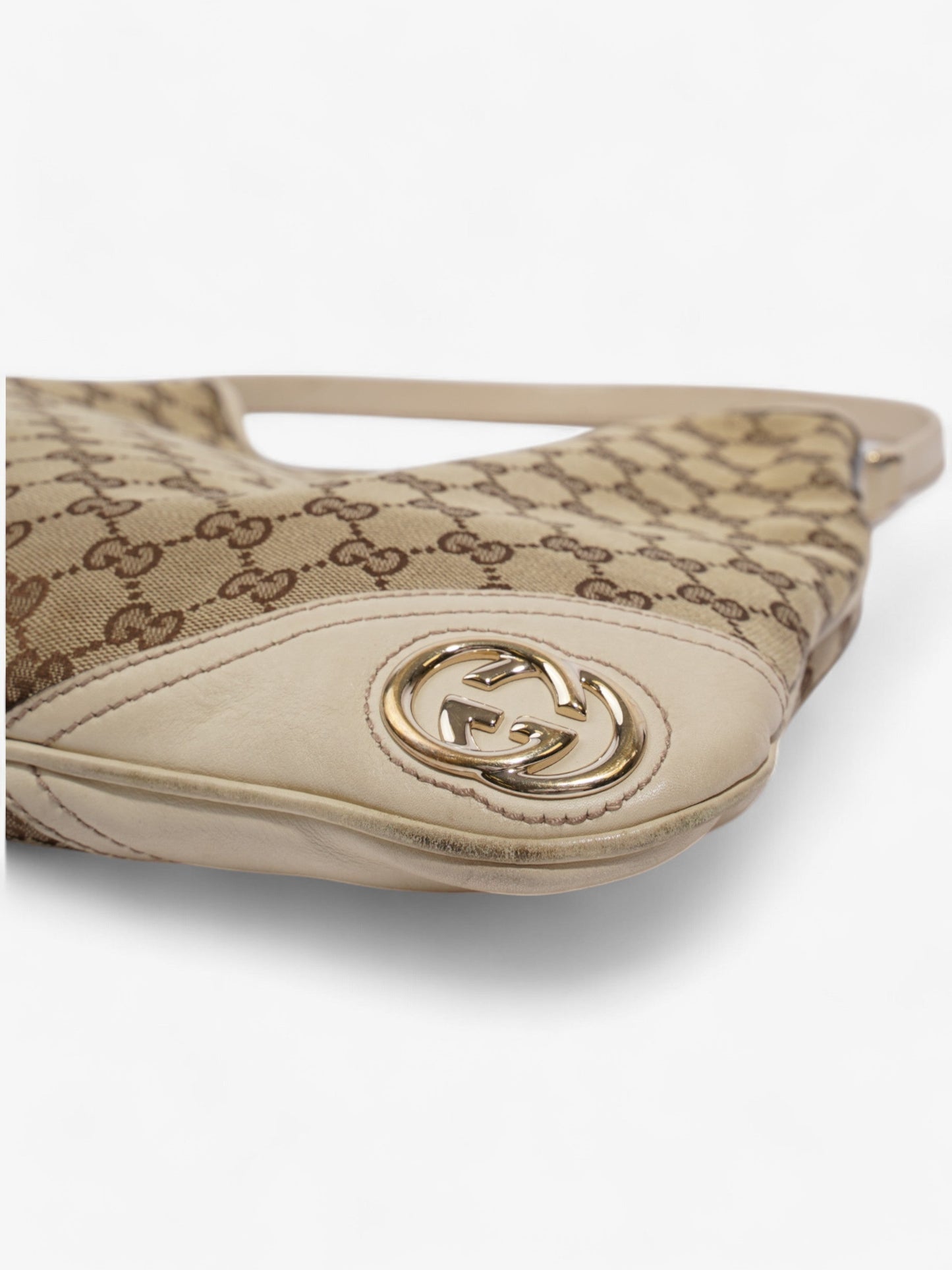Gucci Shoulder Bag GG Supreme / Beige Canvas