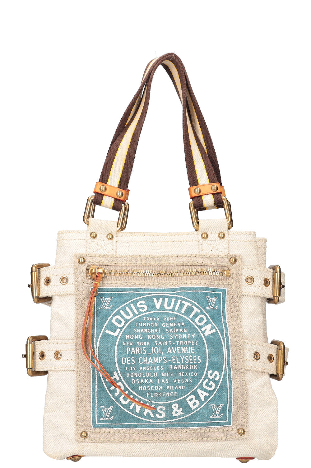 LOUIS VUITTON Globe Shopper PM Bleu