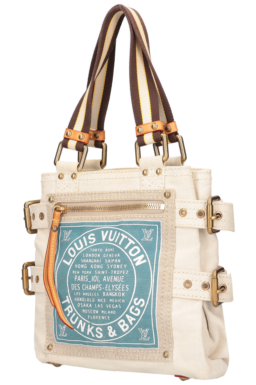 LOUIS VUITTON Globe Shopper PM Bleu