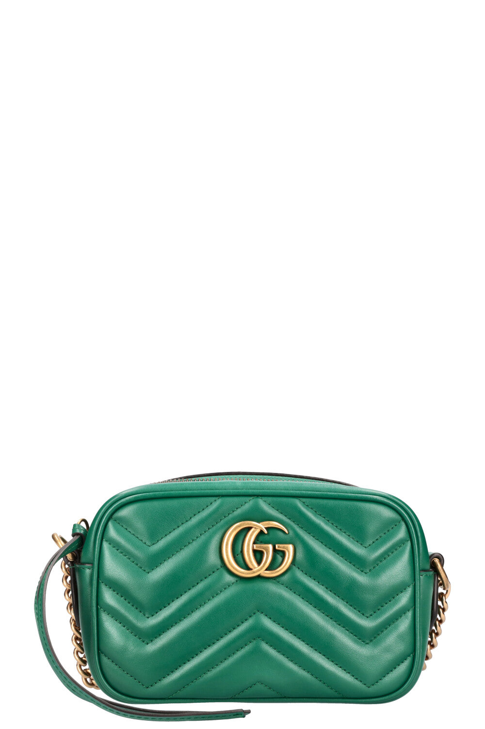 GUCCI Marmont Small Camera Bag Green