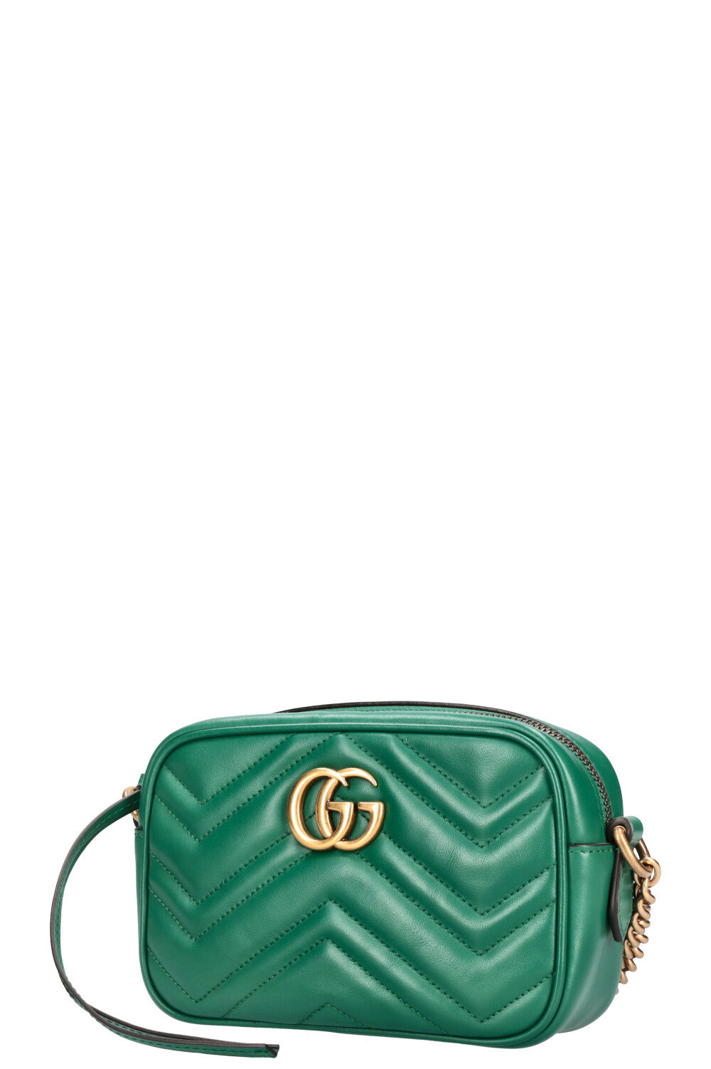 GUCCI Marmont Small Camera Bag Green