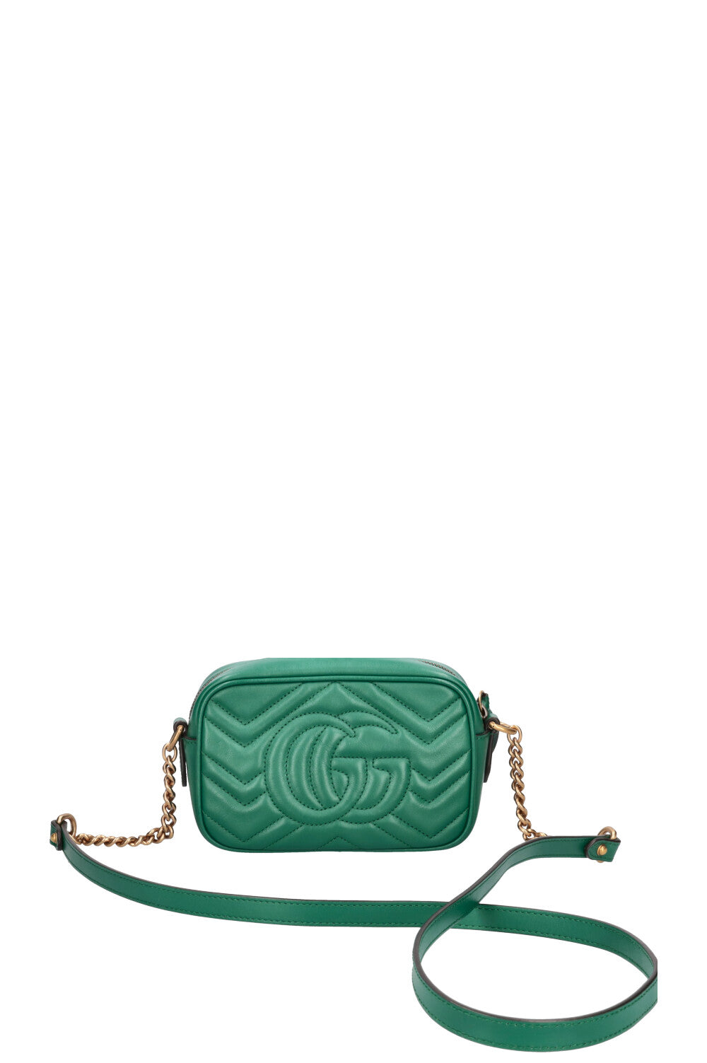 GUCCI Marmont Small Camera Bag Green