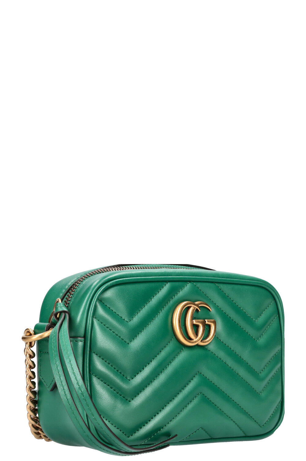 GUCCI Marmont Small Camera Bag Green