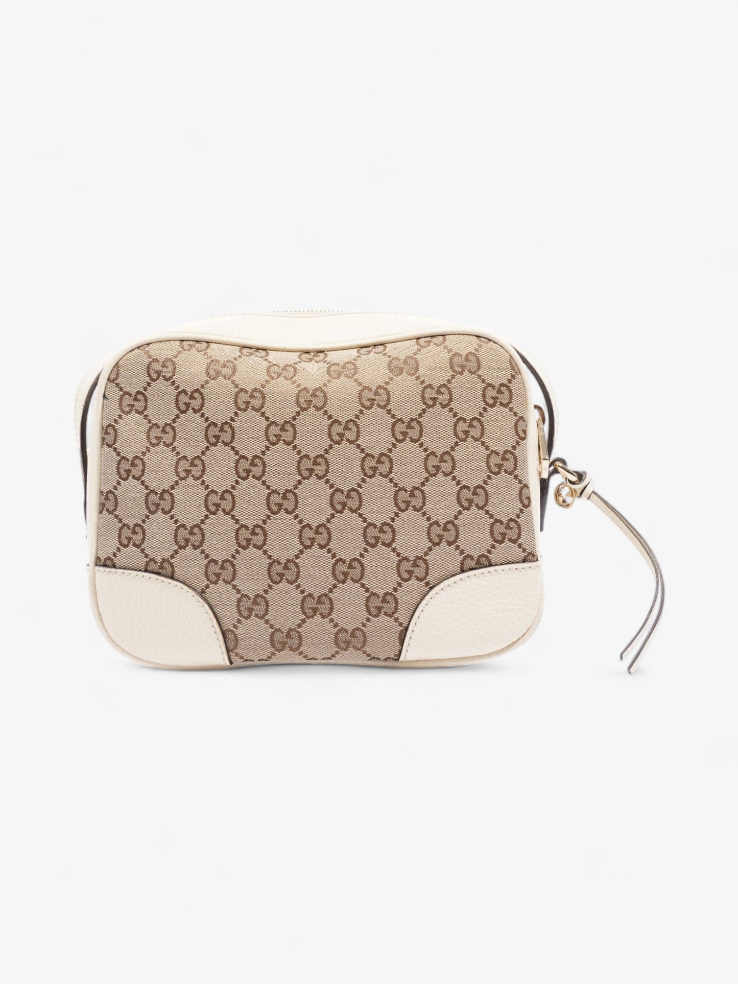 Gucci Bree Beige And Ebony GG Supreme Canvas