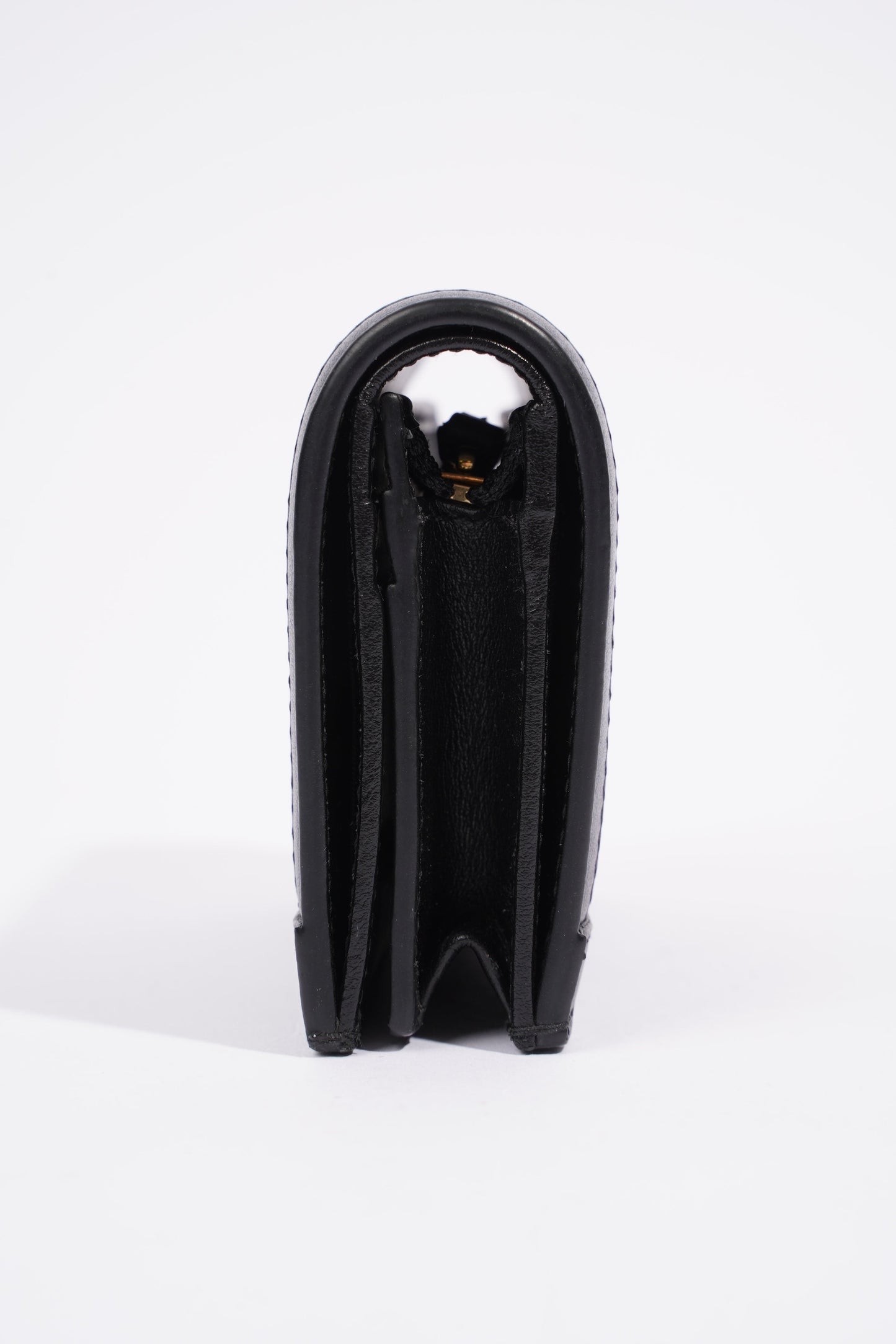 Gucci GG Matelasse Card Case Black Matelasse Leather