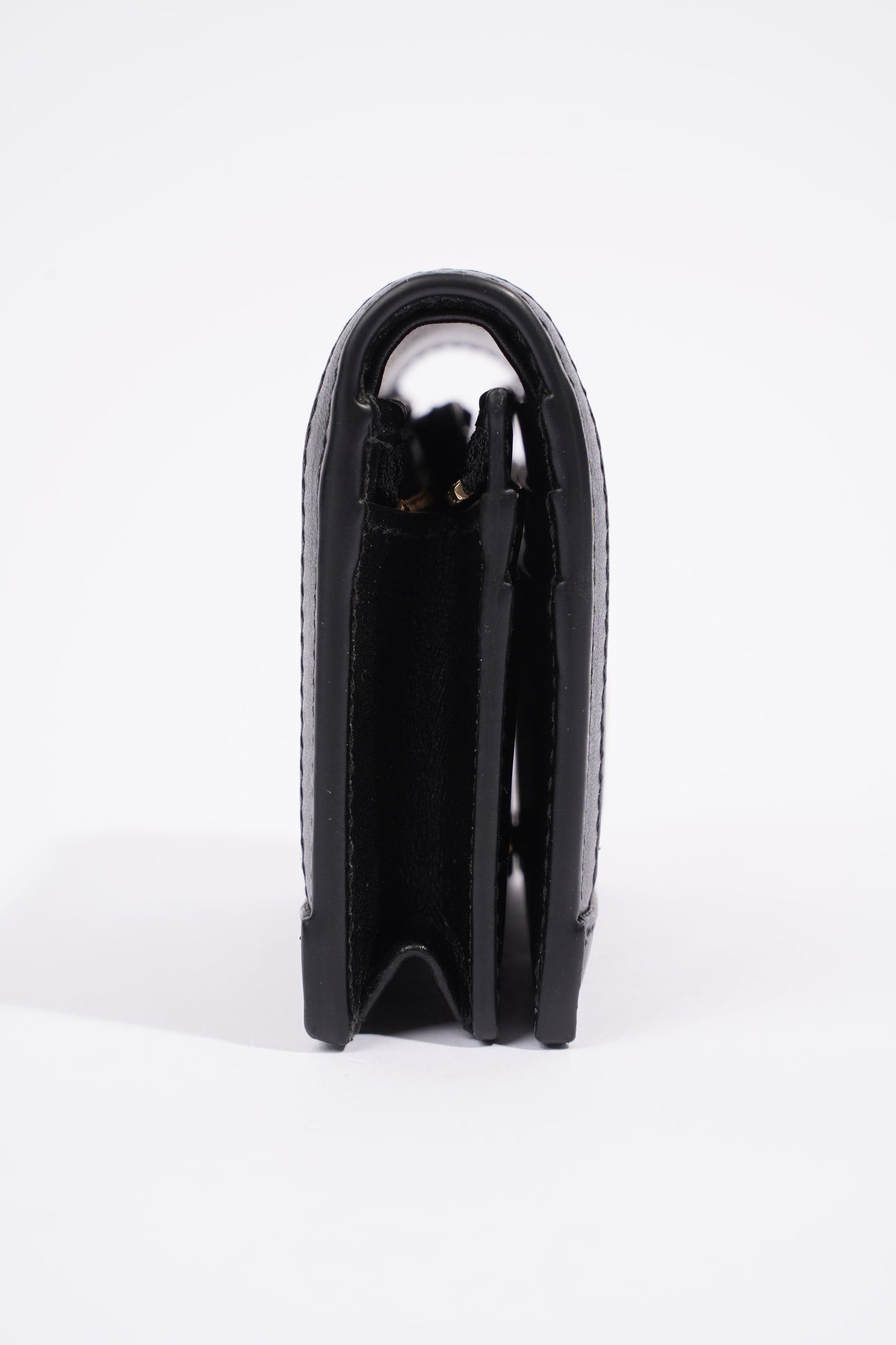 Gucci GG Matelasse Card Case Black Matelasse Leather