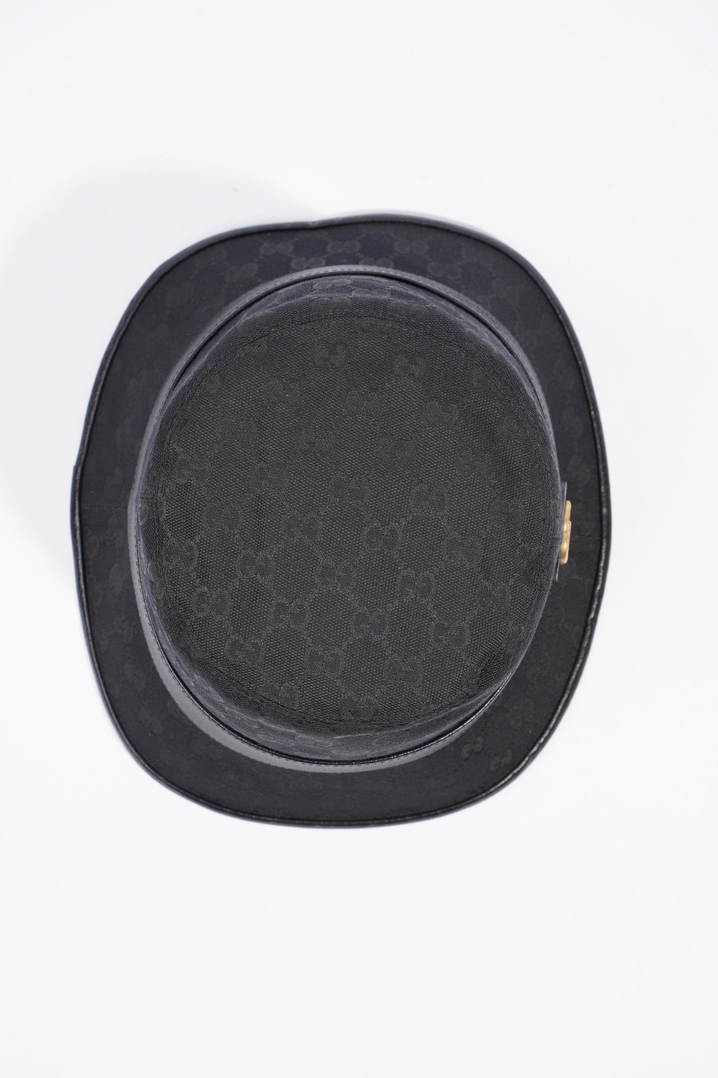 Gucci GG Bucket Hat Black GG Supreme Canvas XL (60cm)