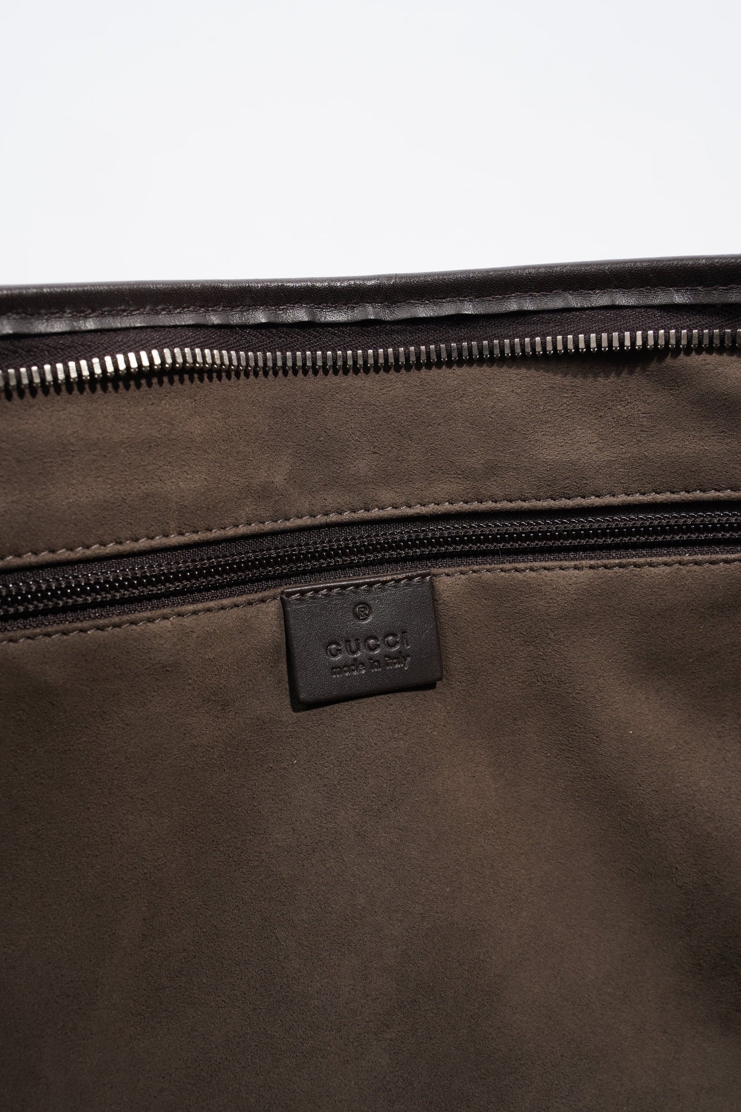 Gucci GG Zip Tote Beige And Ebony GG Supreme Coated Canvas Medium
