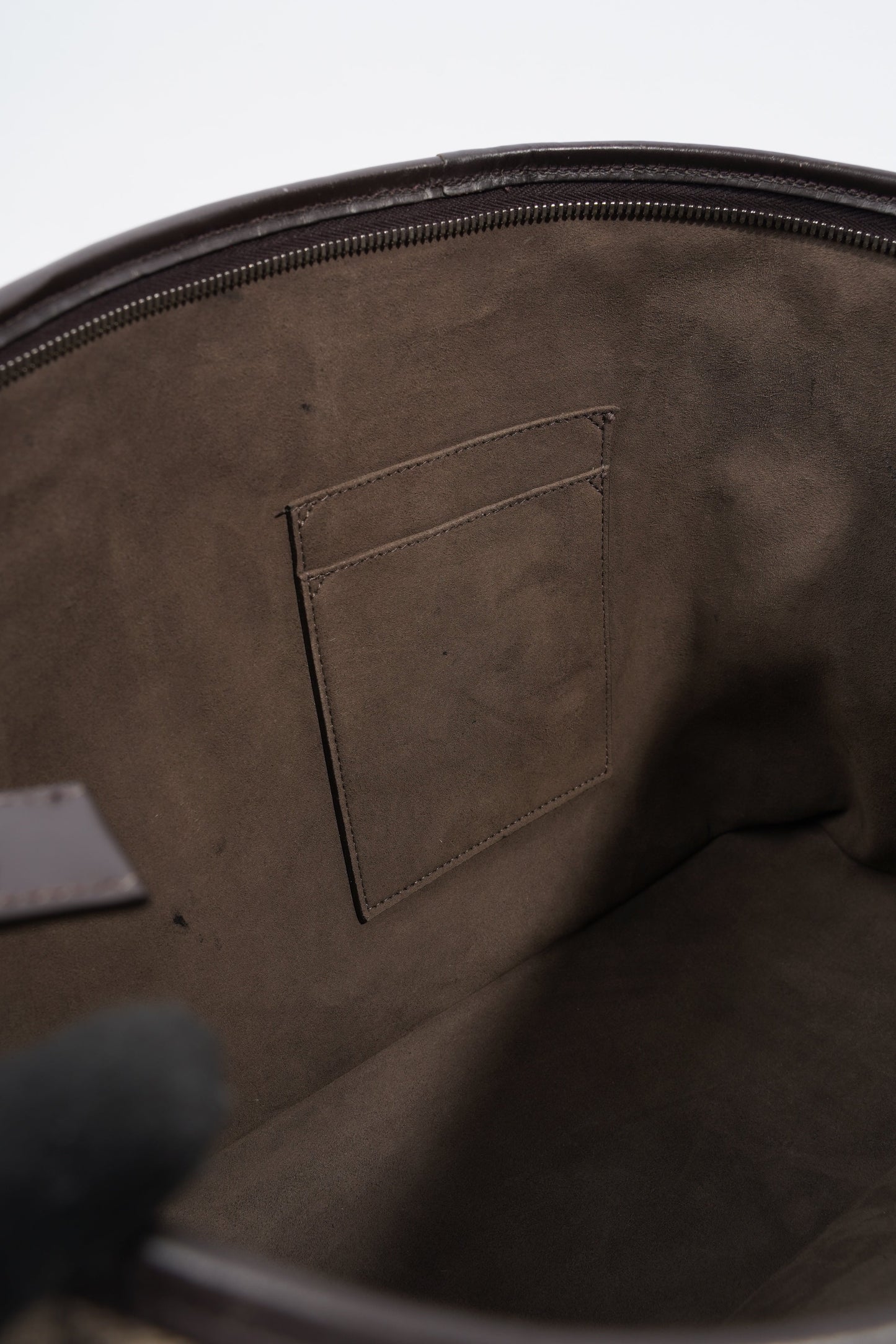 Gucci GG Zip Tote Beige And Ebony GG Supreme Coated Canvas Medium